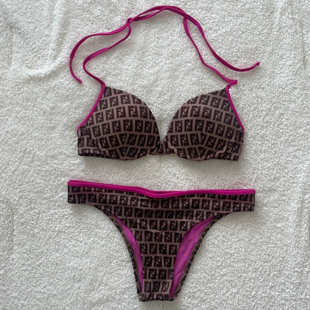 Fendi Monogram Bikini Set